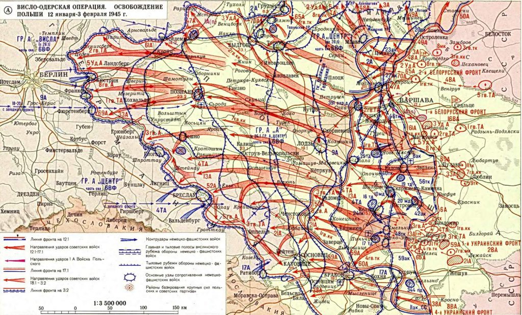 Карта белорусский фронт великая отечественная война