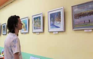 Городские ритмы в акварели