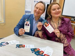 Встреча с актёрами театра и кино Полиной Нечитайло и Виктором Рябовым